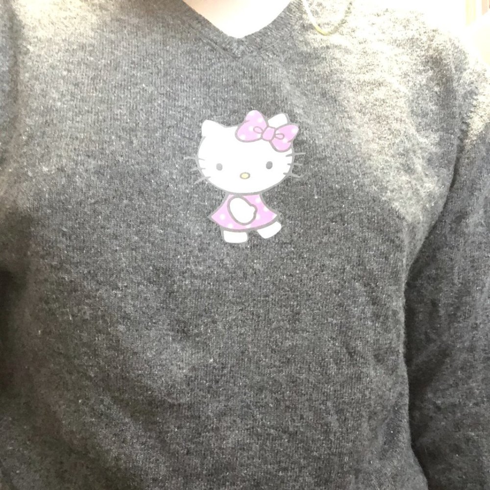 METHODE HELLO KITTY SANRIO pullover sweater